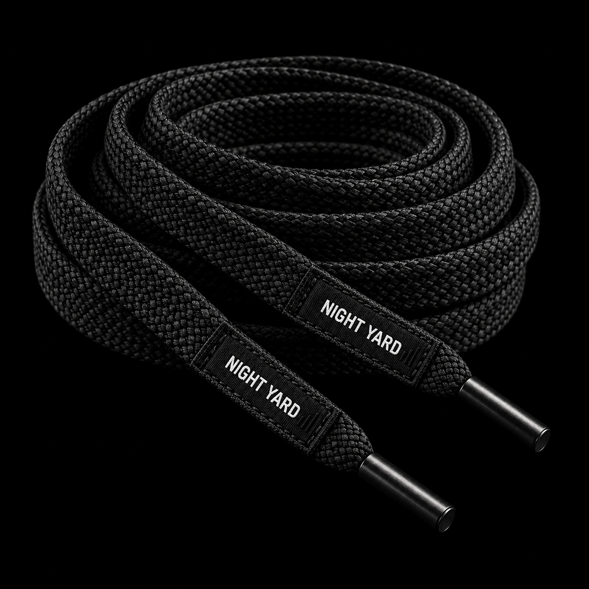 Night Yard Core Laces — Black — original Night Yard product image