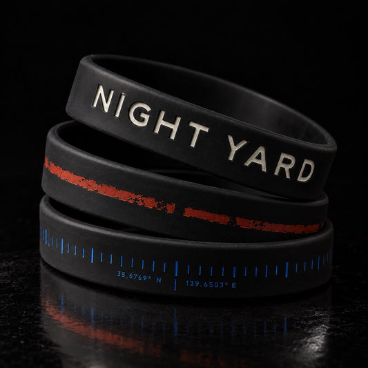 Night Yard Core Wristband — Black