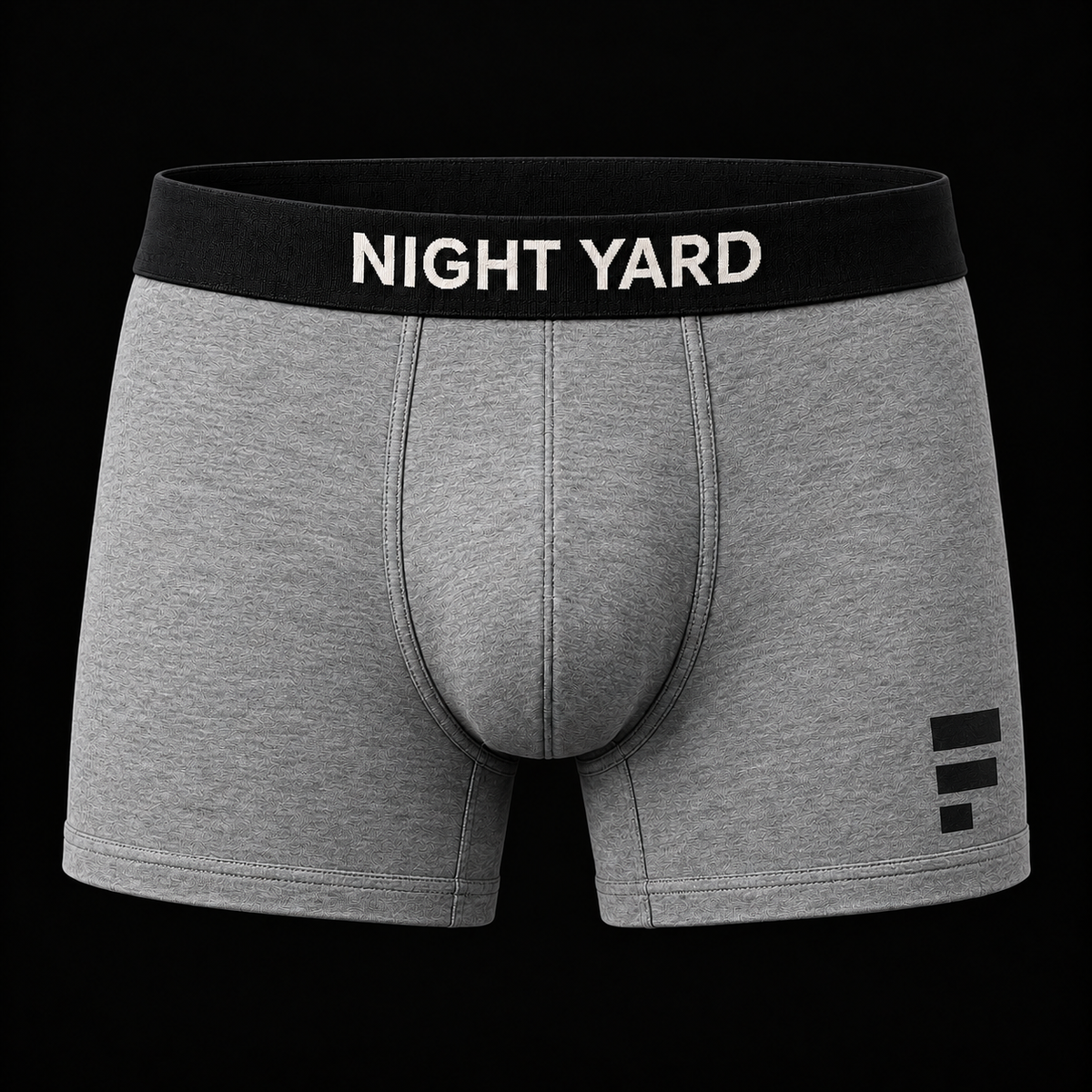 Night Yard Low Signal Boxer Brief — Grey — original Night Yard product image
