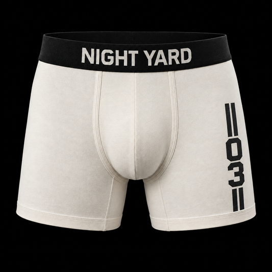 Night Yard Night Shift Boxer Brief — Bone — original Night Yard product image