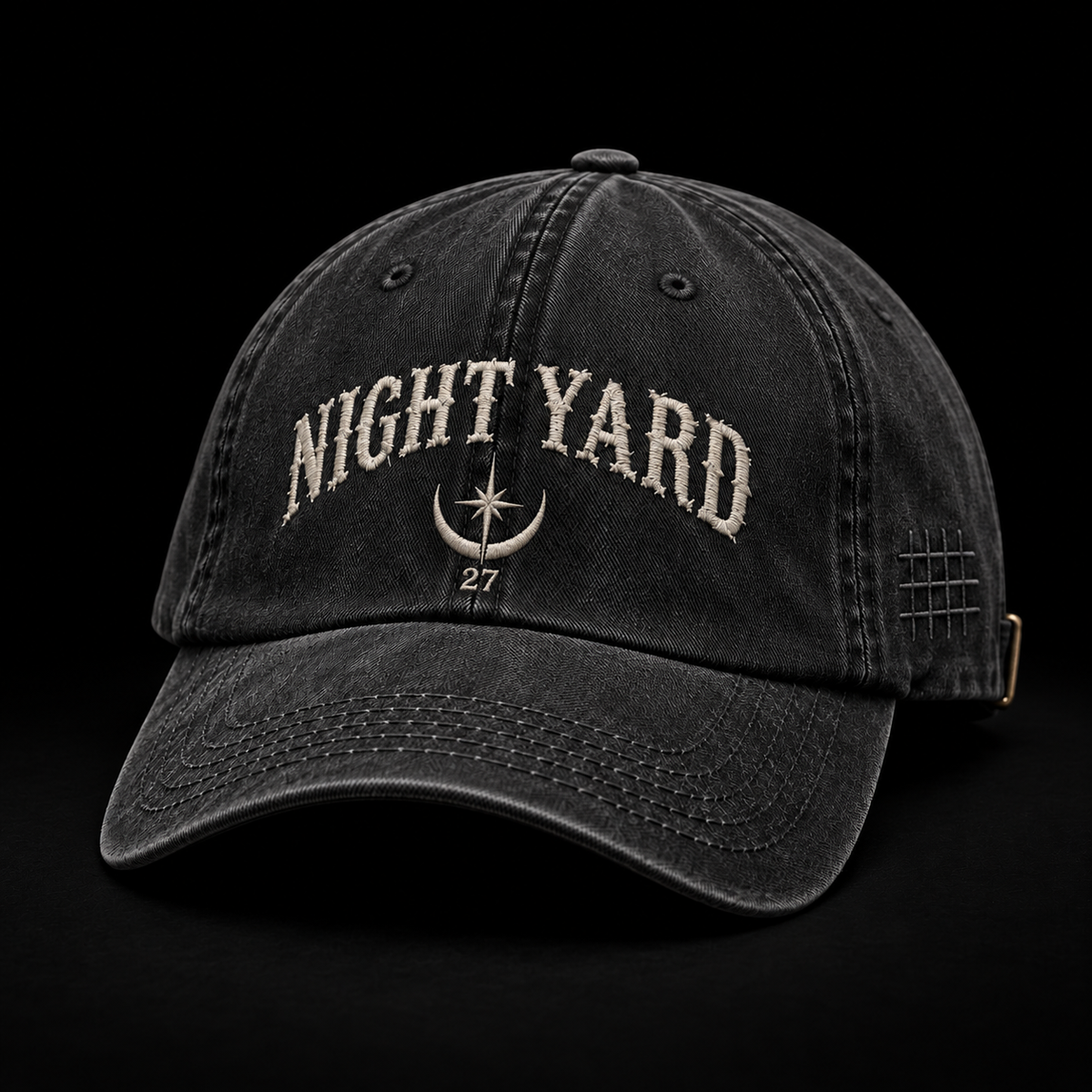Night Yard Nocturne Cap — Charcoal — original Night Yard product image