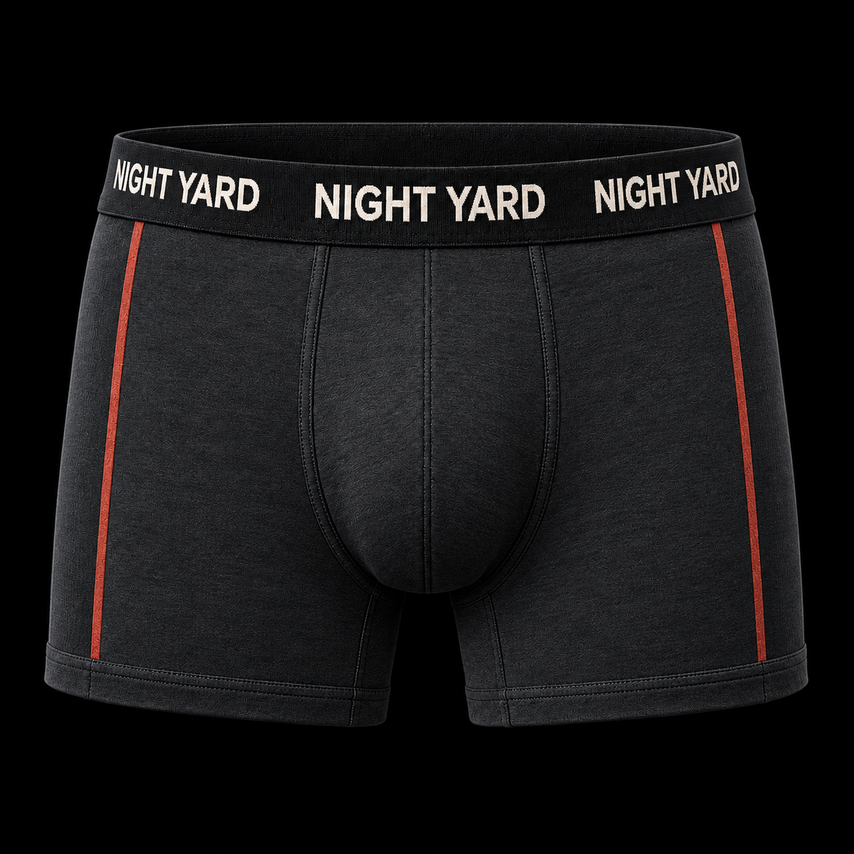 Night Yard Redline Boxer Brief — Charcoal — original Night Yard product image