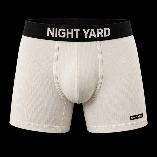 Night Yard Utility Rib Boxer Brief — Bone — original Night Yard product image