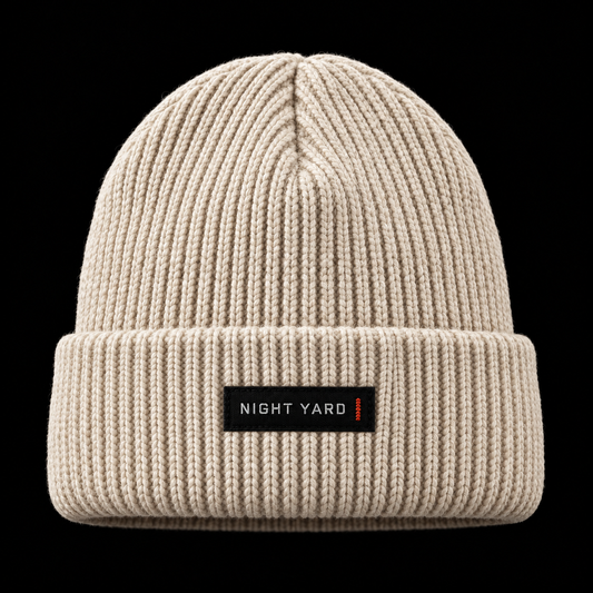 Night Yard Watch Cap Beanie — Bone — original Night Yard product image